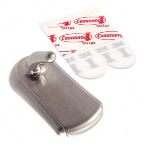 SMALL METALLIC COATED NCKL HOOK