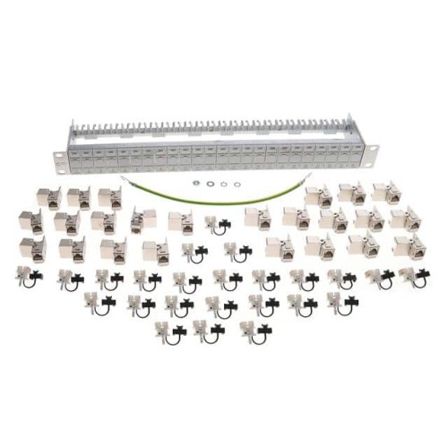 1RU MODULE FRAME, C6A, 19 INCH,