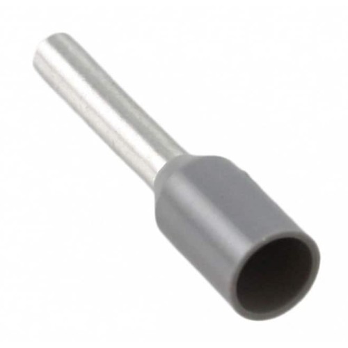 CONN FERRULE DIN 18AWG GRAY