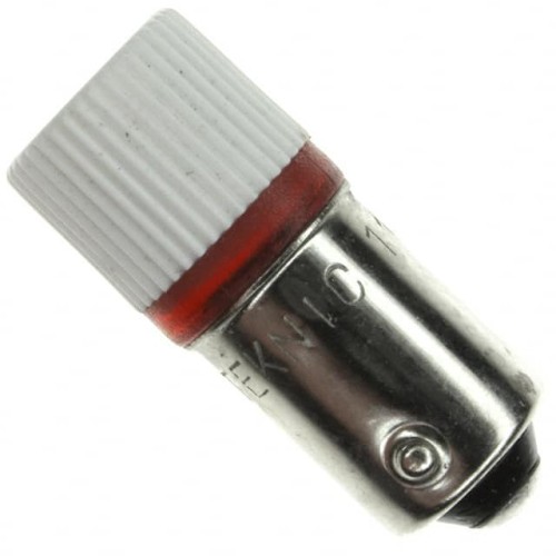 BULB LED 110VAC 1W RED