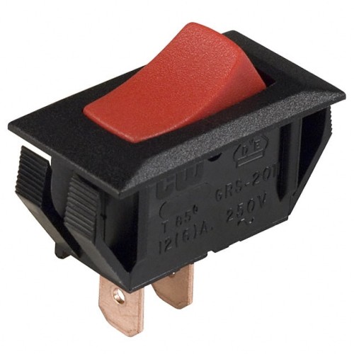 SWITCH ROCKER SPST 16A 125V