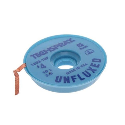 DESOLDER BRAID UNFLUX 0.098" 10'