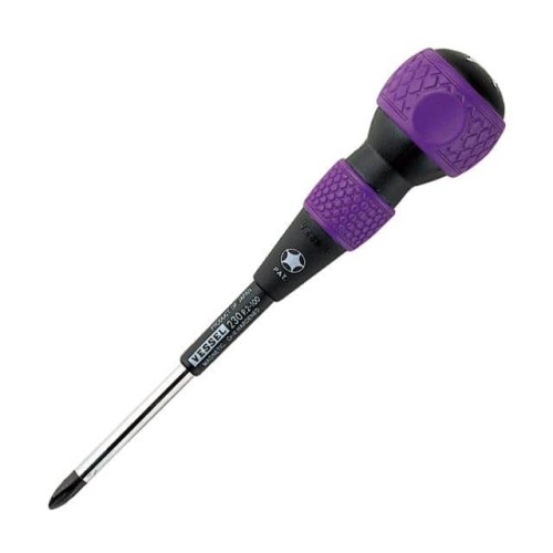 BALL GRIP Tang-Thru Screwdriver