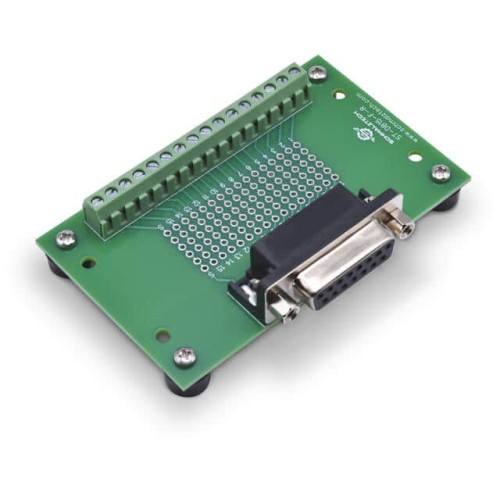 DB15 Female Breakout Board