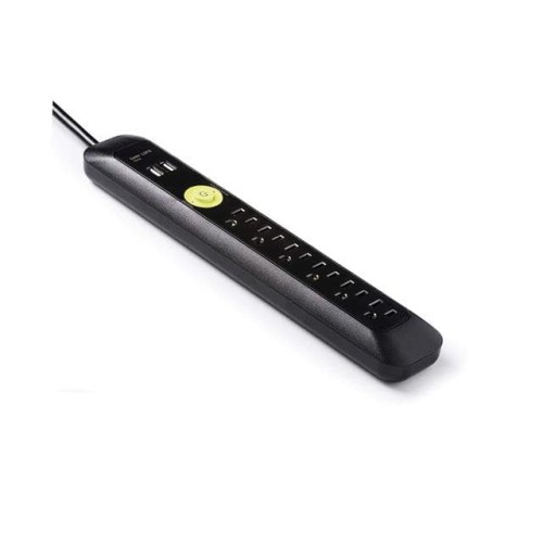 Surge Protector, 6 Outlet, 2 USB