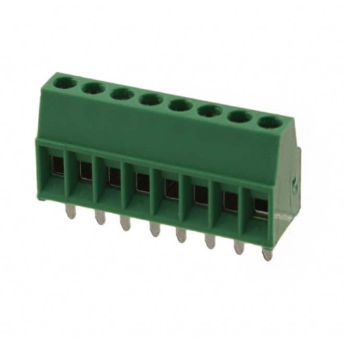 TERM BLK 8P SIDE ENT 2.54MM PCB