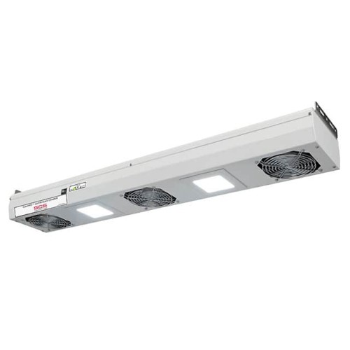 IONIZER OVRHD LED 3-FAN 120/240V