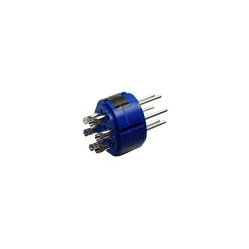INSERT, PINS, 6 POS, SOLDER CUP