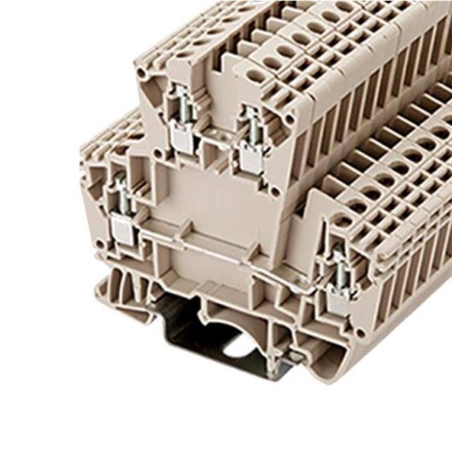 RAIL TERM BLK FEED THRU 12-22AWG