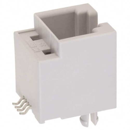 CONN MOD JACK 6P4C VERT UNSHLD