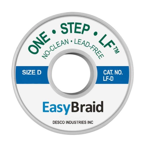 DESOLDER BRAID ROSIN 0.1" 500'