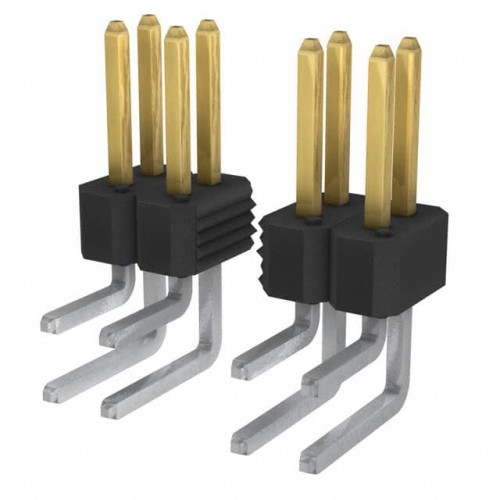 CONN HEADER R/A 40POS 2.54MM