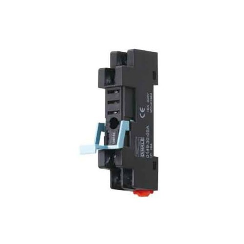 RELAY SOCKET 5 POSITION DIN RAIL