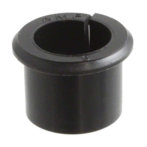 BUSHING SPLIT 0.437" PVC BLACK