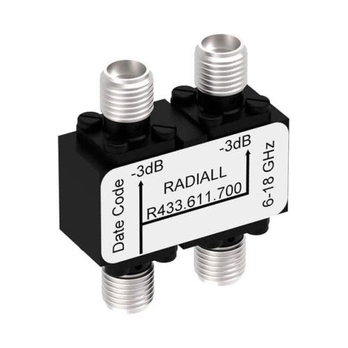 COUPLER: SMA 6-18GHZ 3DB (THICKN