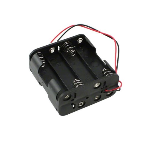 BATT HOLDER AA 8 CELL 6" LEADS