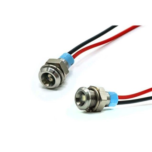 6 MM GREEN LED PMI HT 6V