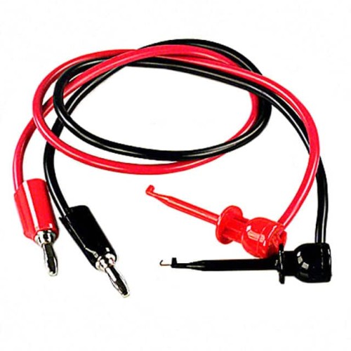 TEST LEAD BANANA/GRABBER 18" 2PC