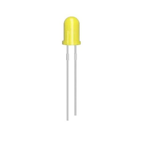 LED YELLOW DIFF 5MM T1 3/4 TH