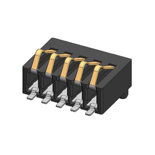 5 POS BATTERY 1.27MM PITCH