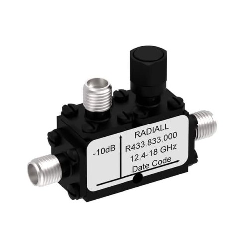 COUPLER: SMA 12.4-18GHZ 10DB FLA