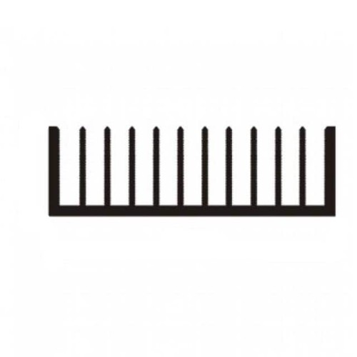 EXTRUDED HEATSINK 110X50MM