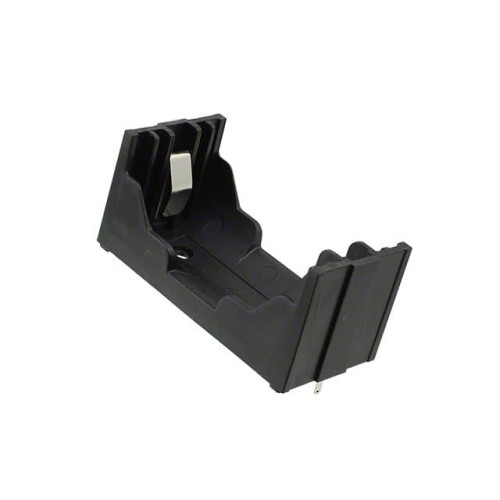 BATT HOLDER D 1 CELL PC PIN