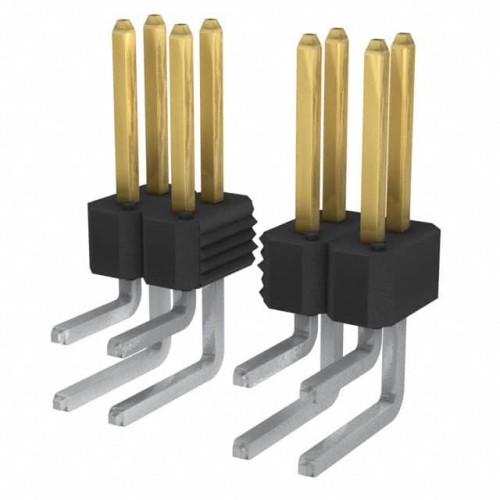 CONN HEADER R/A 14POS 2.54MM