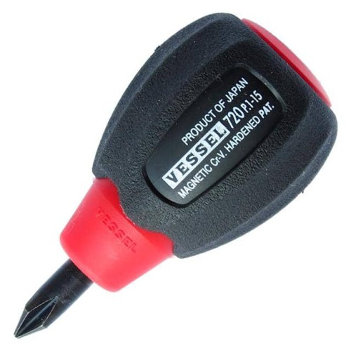 CUSHION GRIP Stubby Screwdriver