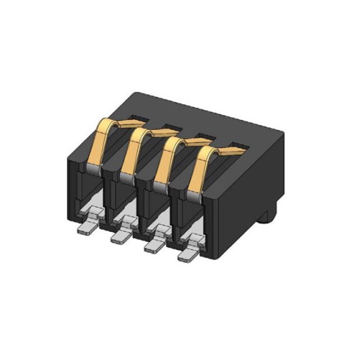 4 POS BATTERY 1.27MM PITCH