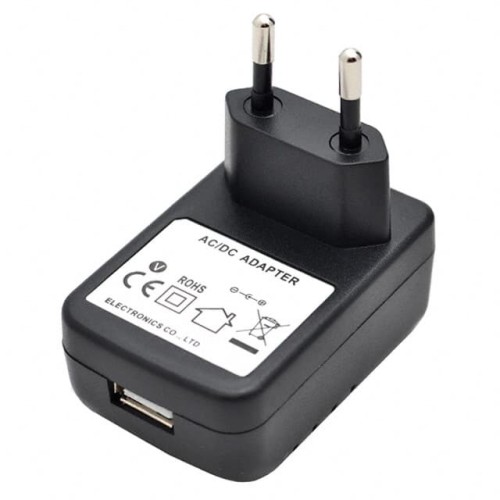 POWER SUPPLY 5V 1A USB EU PLUG