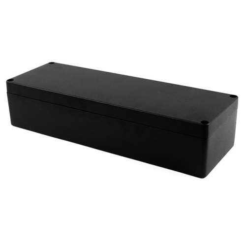 BOX ALUM BLK 14.230"L X 4.717"W