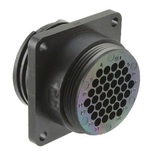 CONN RCPT HSNG MALE 37POS PNL MT