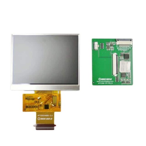 3.5'' TN TFT, SPI interface
