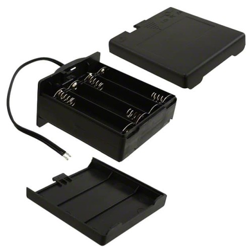 BATT HOLDER AA 8 CELL 6" LEADS