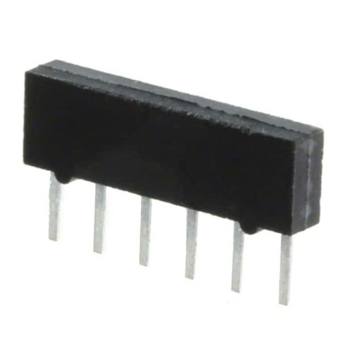 RES NETWORK 8 RES MULT OHM 6SIP