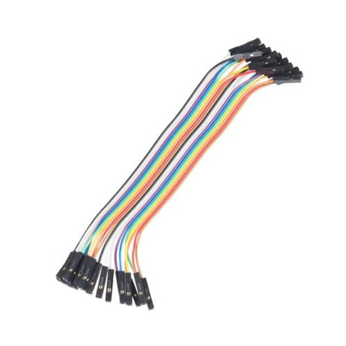 JUMPER WIRE F/F 6" 20PCS