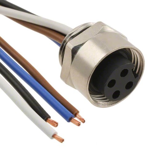 CBL 4POS FMALE TO WIRE 1.64'