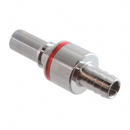 LIQUID CONN 3/8HB VALVED INSERT