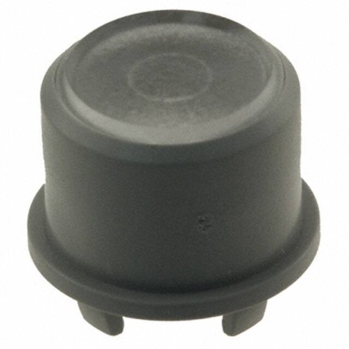 CAP TACTILE RND GRAY/TRANS LENS