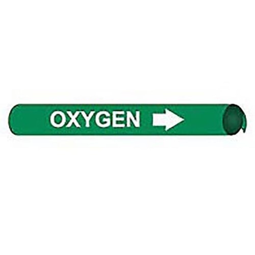 PIPE MARKER, PRECOILED AND STRAP