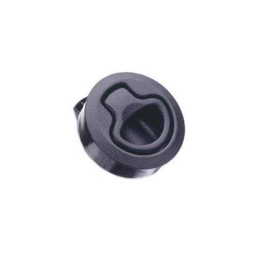 FLUSH PULL LATCH, BLACK