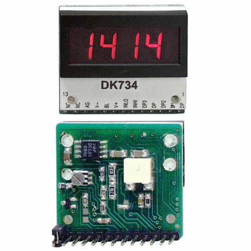 VOLTMETER 2VDC LCD PANEL MOUNT