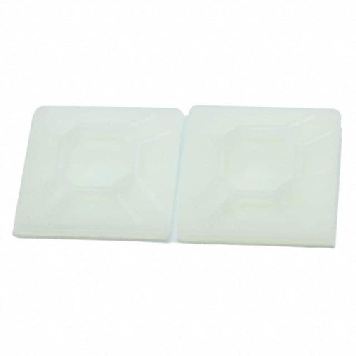 CABLE TIE HLDR QUAD ADH NATURAL