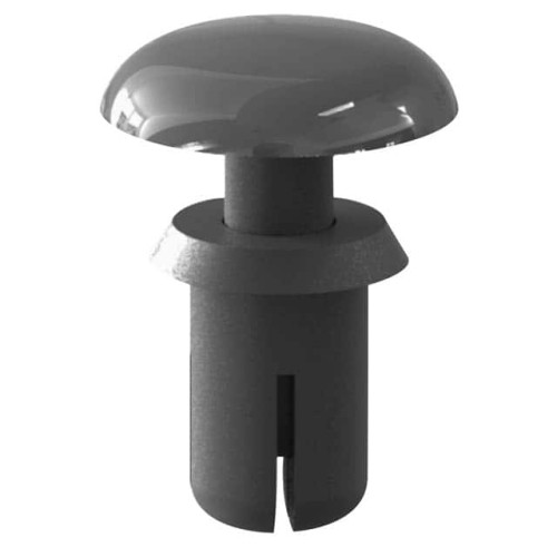 RIVET SNAP 0.370" NYLON BLACK