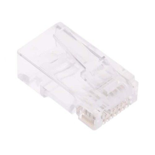 CAT6 PLUG, 8P8C, G/F PLATING, SO