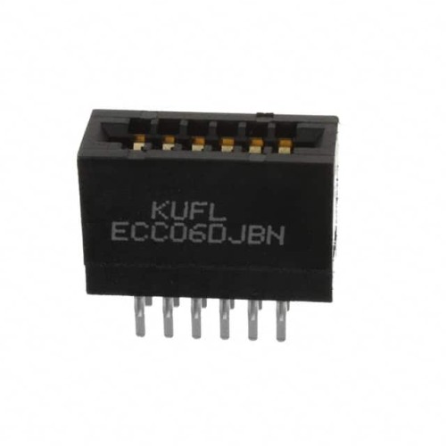 CONN EDGE DUAL FMALE 12POS 0.100