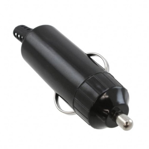 AUTO POWER PLUG 12V 10A BLACK