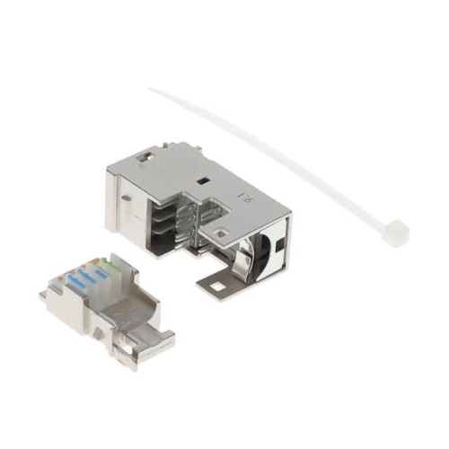 RJ45 CAT 6A E-DAT MODULE JACK, T