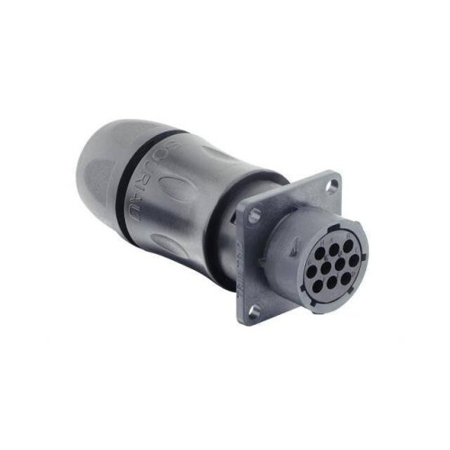 JAM NUT RECEPTACLE, WITH CABLE G